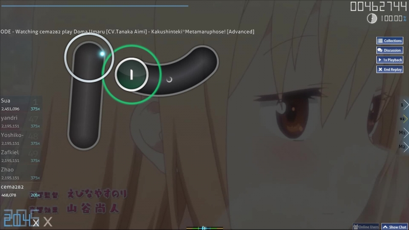 Osu! doma umaru kakushinteki*metamaruphose!