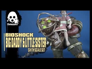 Bioshock big daddy and little sister threezero sixth scale figure set review! #bioshock #bigdaddy