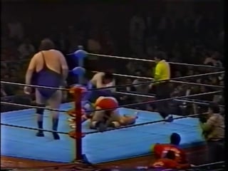 Andre the giant/giant baba vs dynamite porn/johnny smith [finish]