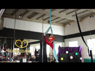 Герасимова елена, aerial silks (воздушные полотна)