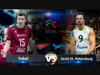 Fakel vs zenit st petersburg highlights russian volleyball super league