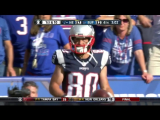 Danny amendola makes a spectacular 29 yard catch