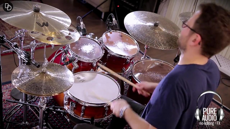 Sakae road anew drums &amp; masterwork cymbals pure mixed sound comparison