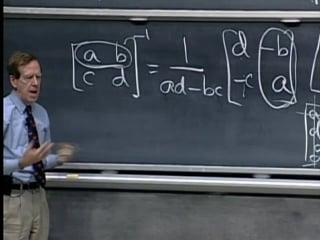 Lec 20 mit linear algebra, spring 2005