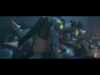 Genji x mercy missionary; vaginal fucked; stockings; 3d sex porno hentai; [overwatch]