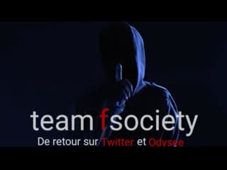 Teamfsociety de retour sur twitter et odyssee