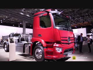 2019 mercedes actros 1830 l natural gas truck exterior and interior walkaround 2019 iaa hannover