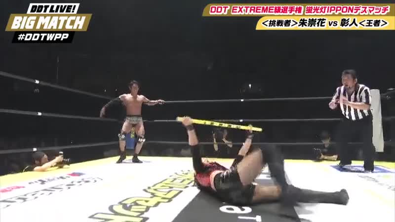 Akito vs asuka (ddt wrestle peter pan 2019)
