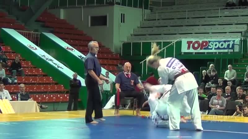 Ko european open, sara hagge (sweden, aka) inga mikstaite (lithuania)