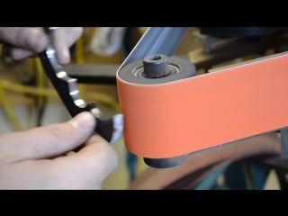 Micro karambit knife making