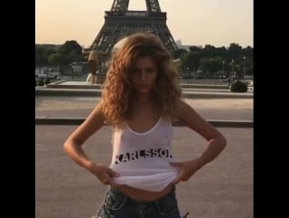 @julia yaroshenko wearing #karlsson in #paris 😎 париж