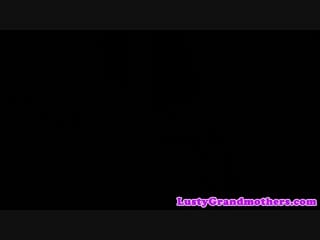 Pussyfucked Buxom Granny Rides Gigantic Bone 720p