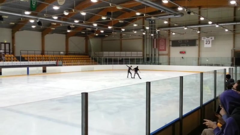 Deniss vasiljevs stephane lambiel open practice in daugavpils