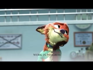 Zootopia deleted scene nicks tame collar(расширеная)