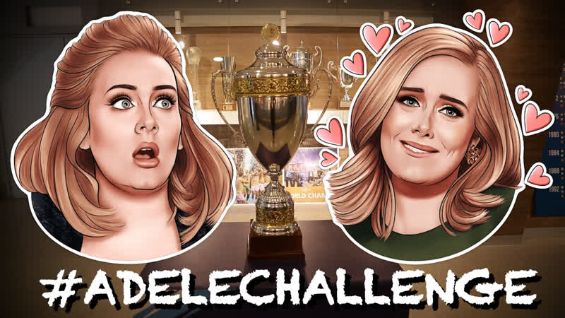 #adelechallenge | someone like you tik tok challenge zenit kazan