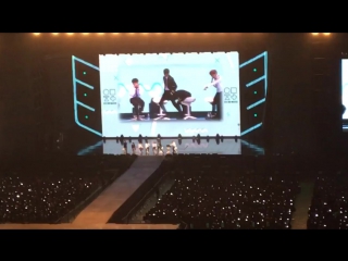 161112 bts 3rd muster rap monster chris brown dancing skills