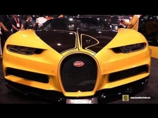 2018 bugatti shiron exterior walkaround xpel stand at 2017 sema las vegas