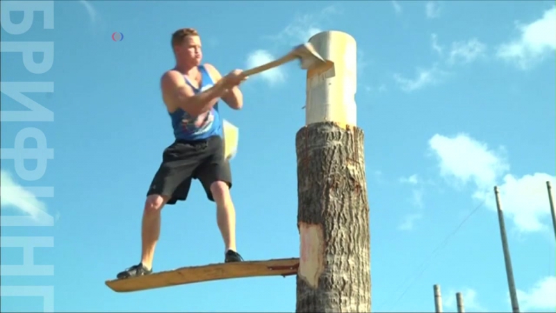 Лесорубы соревнуются в висконсине