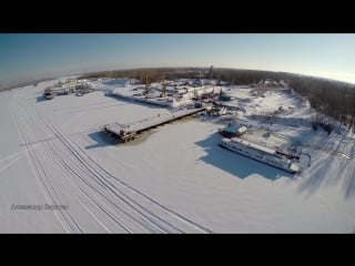 Строительство фрунзенского моста, январь 2016 samara