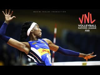 39 !!! points paola egonu vs china womens vnl 2019