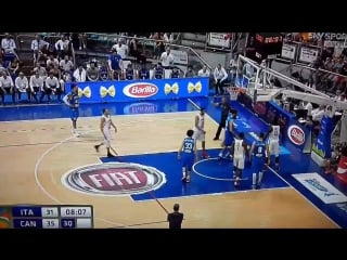 Anthony bennett monster poster dunk on marco cusin