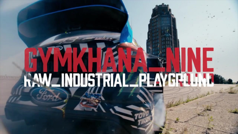 Block porn video – [hoonigan] ken block's gymkhana nine raw industrial playground