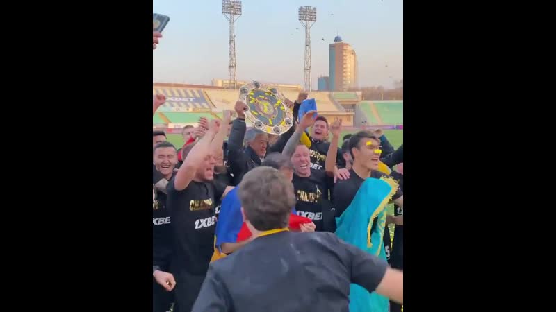 «кайрат» – чемпион кпл 2020!