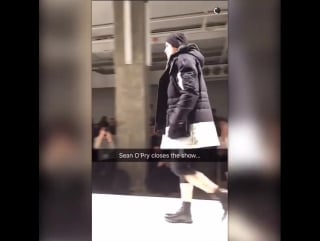 Sean o'pry closes nautica f/w 2016