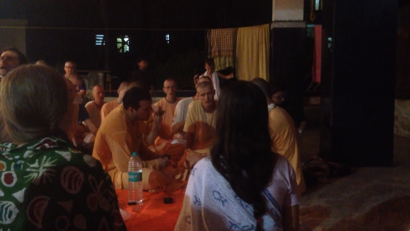 Вечерний киртан джаганнатха пури