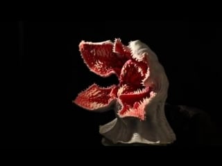 Demogorgon animatronic head test