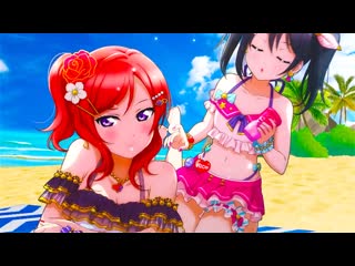 > nishikino maki & yazawa nico;