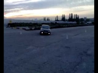 Заезд слалом фигура №1 letchik alex mp4