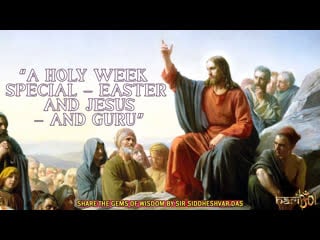 “a holy week special easter and jesus and guru” plus “ecstatic kirtan”