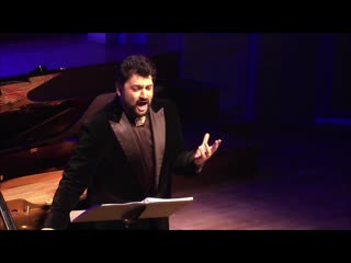 Yussif eyvazov, first solo récital paris 7 2 2019 salle gaveau