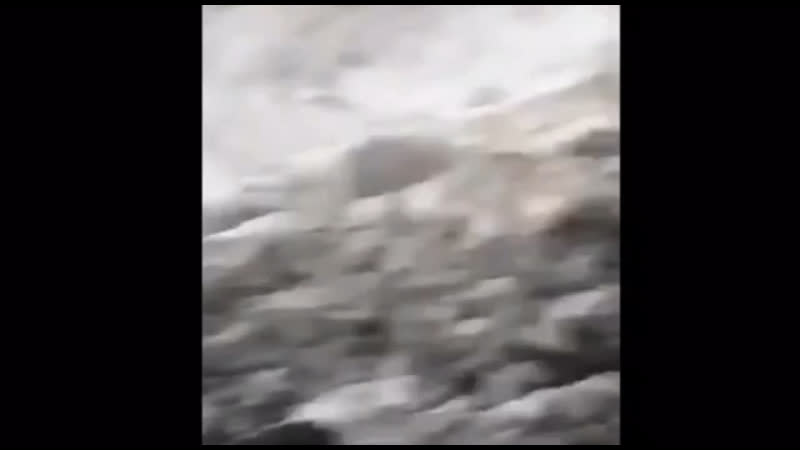 На кузбассе из за нулевой видимости трасса превратились в фильм ужасов