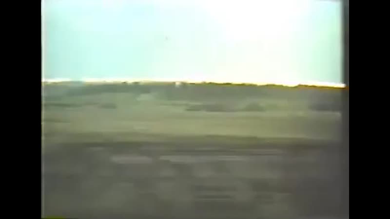 Самоходный огнемёт в действии