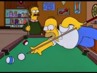 The simpsons ned flanders be careful there, homer that is sort of a new table