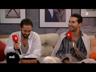 Red interview with the kaulitz twins at gntm