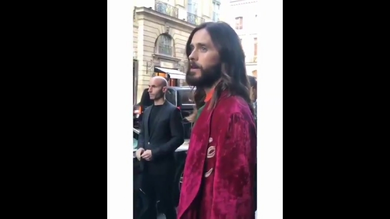 Jared leto thinks harry is handsome have a good day