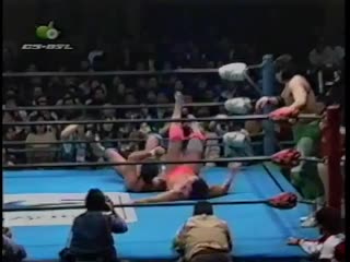 Kenta kobashi/johnny ace vs mitsuharu misawa/jun akiyama