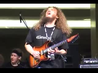 Guthrie govan and rob balducci jaming at namm 2008