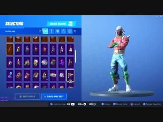 [pizo] every back bling on *yuletide ranger* fortnite cosmetics