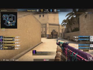 Big vs spirit map1 mirage highlights csgo1080