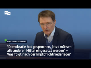 "demokratie hat gesprochen, jetzt müssen alle anderen mittel eingesetzt werden" – was folgt nach der impfpflichtniederlage?