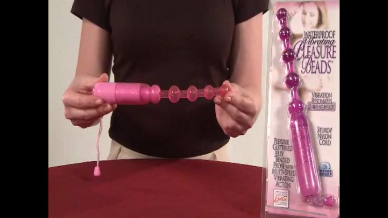 Vibrating porn video – Анальная цепочка waterproof vibrating pleasure beads с вибрацией