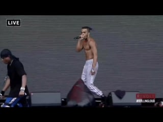 Xxxtentacion x $ki mask the slump god rolling loud 2018