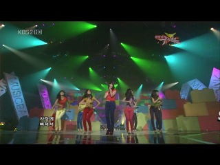 [perf] snsd gee & cheer up & (kbs music bank/)