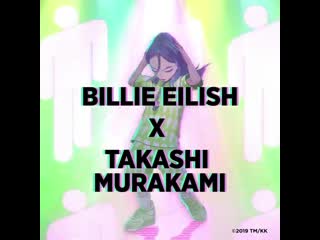 Billie eilish x takashi murakami