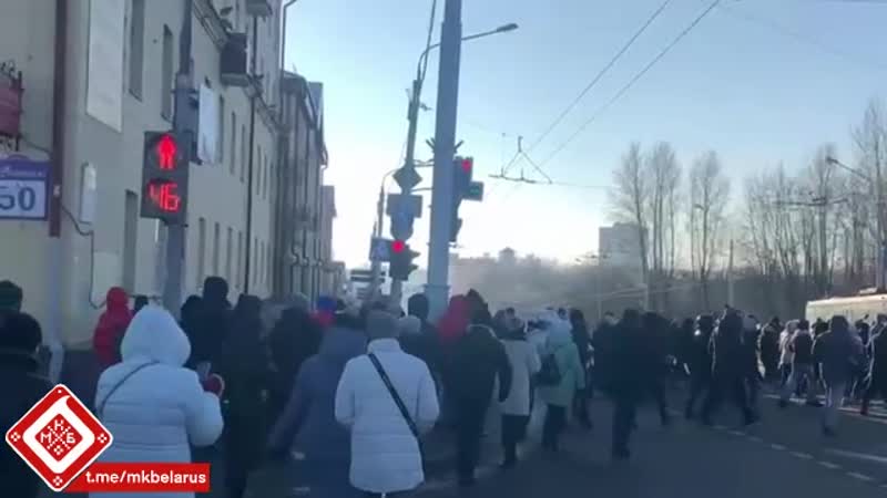 Как в заводском районе минска объединились две колонны