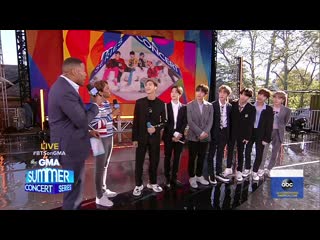 190515 bts interview @ gma summer concert